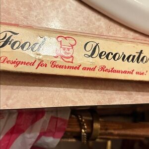 Vintage Food Decorator for Gourmet and Restaurant Use + Kitchen freebies!